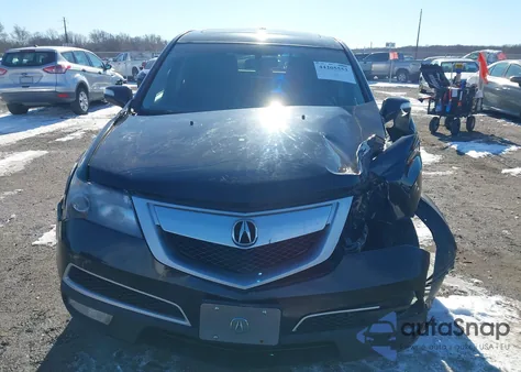 2012 Acura Mdx Technology Package z USA, uszkodzony, nr VIN 2HNYD2H38CH510169